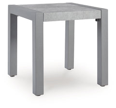 Furniture City Laplace - Ashley Furniture - Hurley Park Outdoor End Table - Square End Table / Gray - PCP695-702