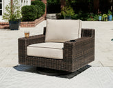 Furniture City Laplace - Ashley Furniture - Coastline Bay Outdoor Swivel Lounge with Cushion - Swivel Lounge w/ Cushion - P784-821