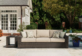 Furniture City Laplace - Ashley Furniture - Coastline Bay Outdoor Sofa with Cushion - Sofa with Cushion - P784-838