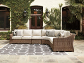 Furniture City Laplace - Ashley Furniture - Beachcroft 4-Piece Outdoor Seating Set - 4-Piece Outdoor Seating Set - P791P7