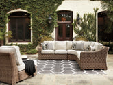 Furniture City Laplace - Ashley Furniture - Beachcroft 5-Piece Outdoor Seating Set - 5-Piece Outdoor Seating Set - P791P8