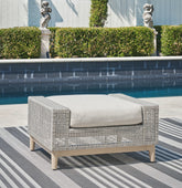 Furniture City Laplace - Ashley Furniture - Seton Creek Outdoor Ottoman with Cushion - Ottoman with Cushion - P798-814