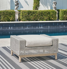 Furniture City Laplace - Ashley Furniture - Seton Creek Outdoor Ottoman with Cushion - Ottoman with Cushion - P798-814