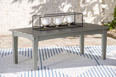 Furniture City Laplace - Ashley Furniture - Visola Outdoor Coffee Table - Rectangular Cocktail Table - P802-701