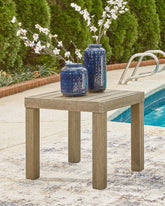 Furniture City Laplace - Ashley Furniture - Silo Point Outdoor End Table - Square End Table - P804-702