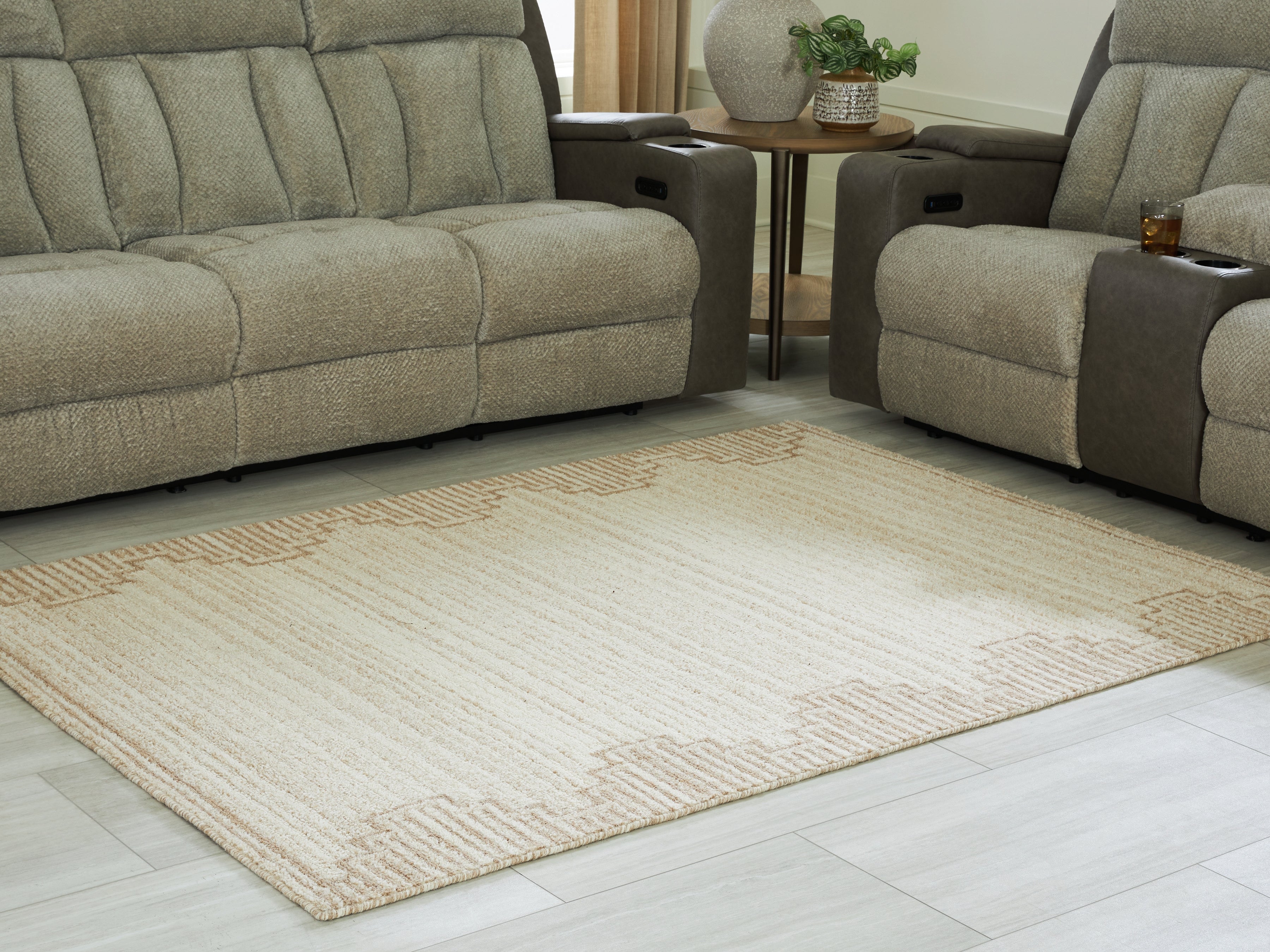 Furniture City Laplace - Ashley Furniture - Emorymore Medium Rug - Medium Rug - R407302
