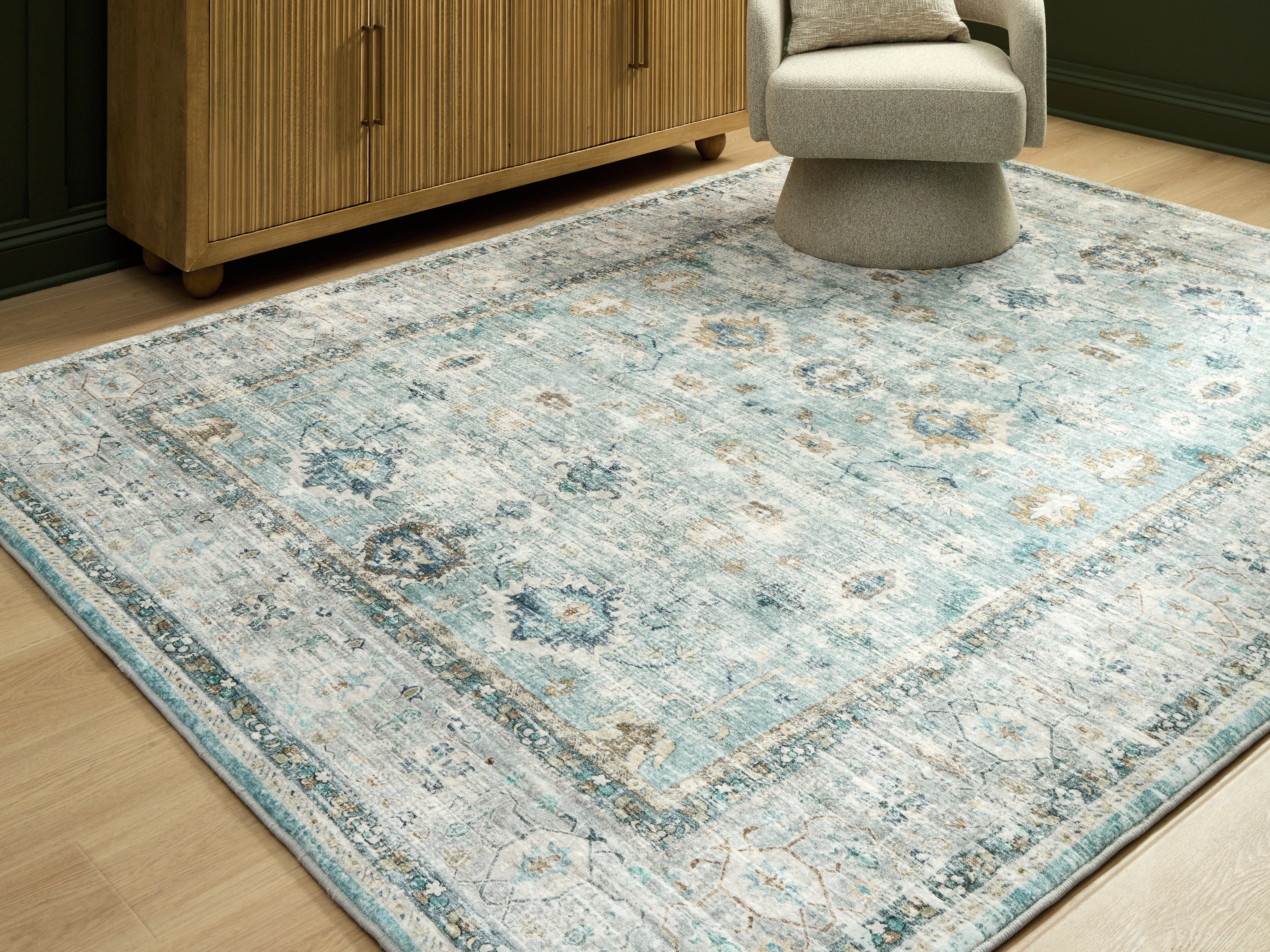 Furniture City Laplace - Ashley Furniture - Ladstoney 7'6" X 9'6" Memory Foam Area Rug - 7'6" X 9'6" Memory Foam Area Rug - R407501