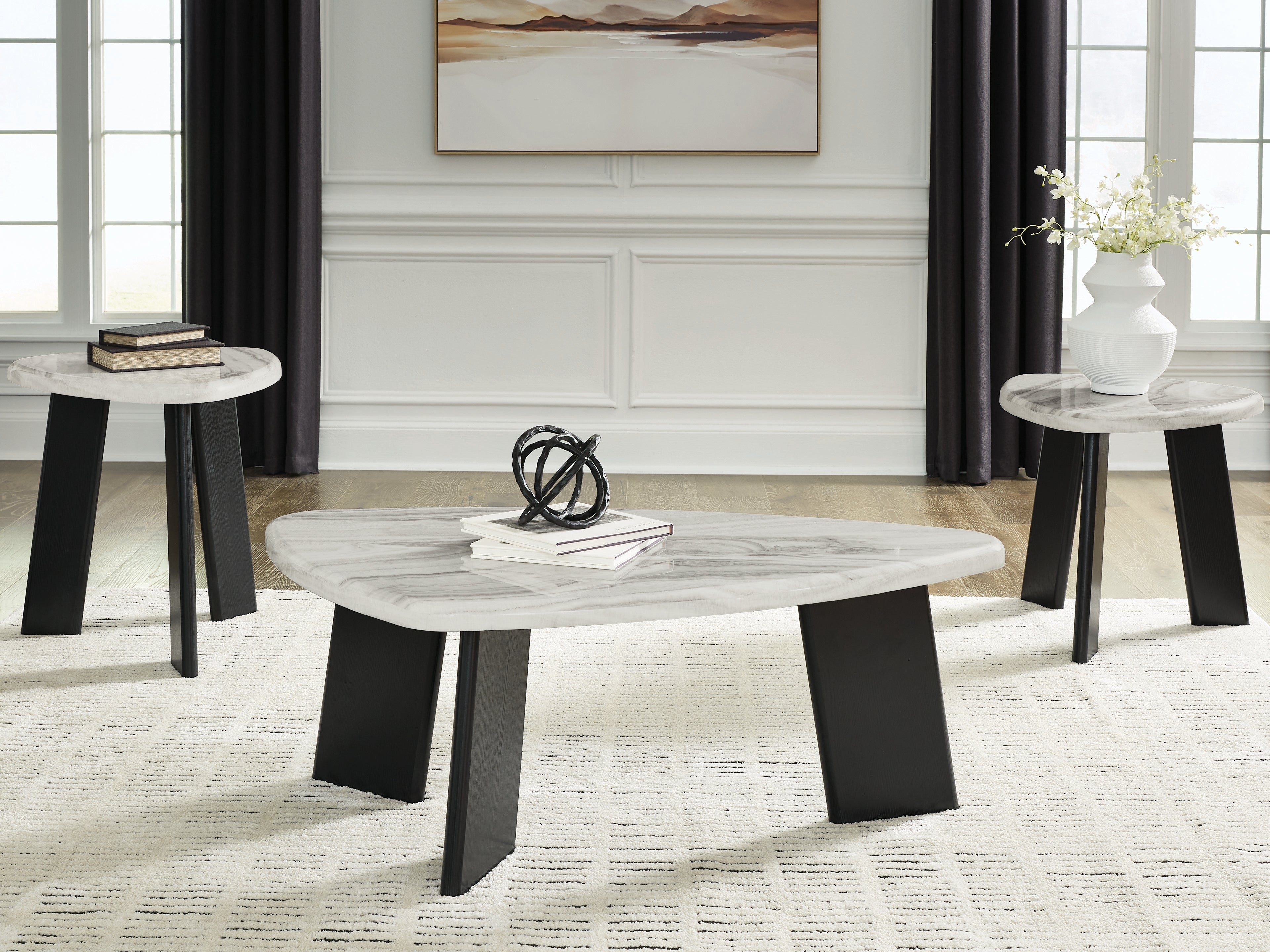 Furniture City Laplace - Ashley Furniture - Lilyberg Table (Set of 3) - Occasional Table Set (3/CN) - T389-13