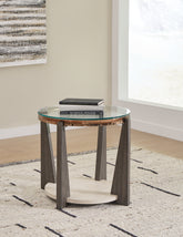 Furniture City Laplace - Ashley Furniture - Frazwa End Table - Round End Table - T432-6