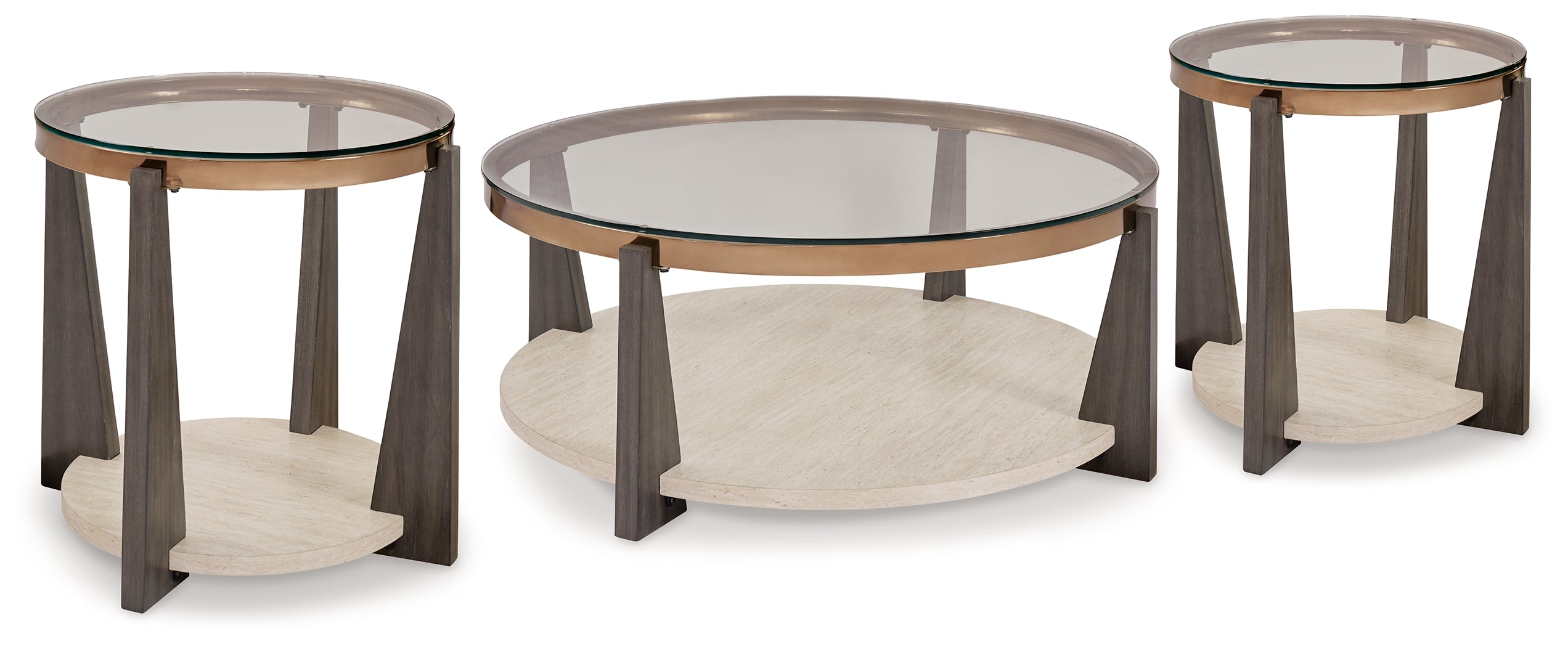 Furniture City Laplace - Ashley Furniture - Frazwa Coffee Table and 2 End Tables - Coffee Table and 2 End Tables - T432T1