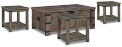 Furniture City Laplace - Ashley Furniture - Hollum Coffee Table and 3 End Tables - Coffee Table and 3 End Tables - T466T2
