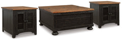 Furniture City Laplace - Ashley Furniture - Valebeck Coffee Table and 2 End Tables - Coffee Table and 2 End Tables - T468T2