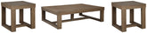 Furniture City Laplace - Ashley Furniture - Cariton Coffee Table and 2 End Tables - Coffee Table and 2 End Tables - T471T1