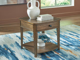 Furniture City Laplace - Ashley Furniture - Burkbyer End Table - Rectangular End Table - T513-3