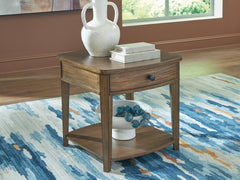 Furniture City Laplace - Ashley Furniture - Burkbyer End Table - Rectangular End Table - T513-3
