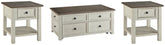 Furniture City Laplace - Ashley Furniture - Bolanburg Coffee Table and 2 End Tables - Coffee Table and 2 End Tables - T637T3