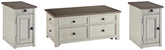 Furniture City Laplace - Ashley Furniture - Bolanburg Coffee Table and 2 Chairside End Tables - Coffee Table and 2 Chairside End Tables - T637T2