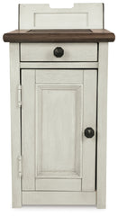 Bolanburg Coffee Table and 2 Chairside End Tables with Console