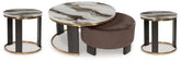 Furniture City Laplace - Ashley Furniture - Jazmore Coffee Table and 2 Ends - Coffee Table and 2 Ends - T671T1
