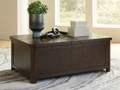 Furniture City Laplace - Ashley Furniture - Breckington Coffee Table With Storage - Cocktail Table with Storage - T678-20