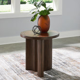 Furniture City Laplace - Ashley Furniture - Korestone End Table - Round End Table - T689-6