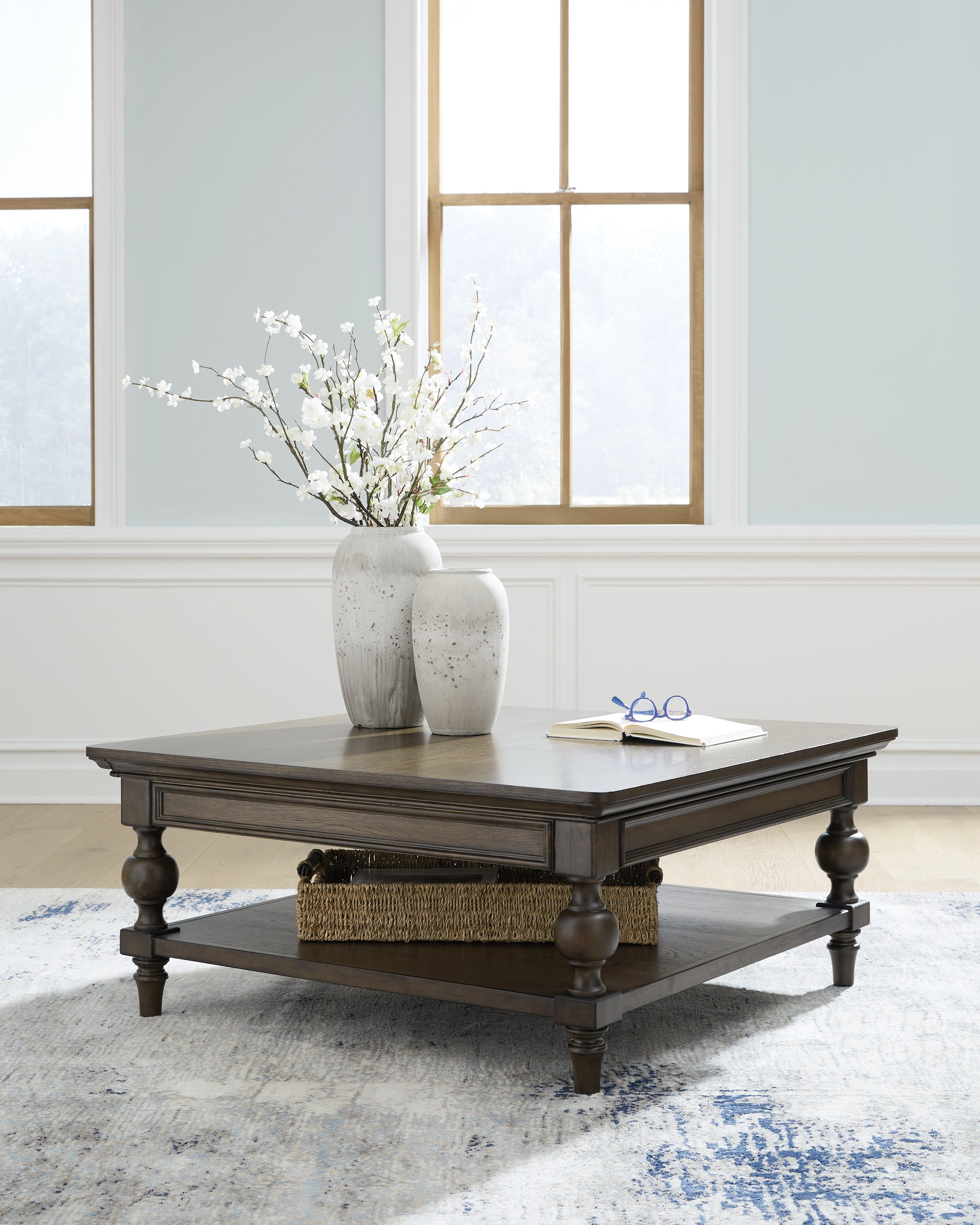 Furniture City Laplace - Ashley Furniture - Veramond Coffee Table - Square Cocktail Table - T694-8