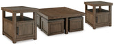 Furniture City Laplace - Ashley Furniture - Boardernest Coffee Table and 2 End Tables - Coffee Table and 2 End Tables - T738T1