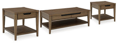 Furniture City Laplace - Ashley Furniture - Roanhowe Coffee Table and 2 End Tables - Coffee Table and 2 End Tables - T769T1