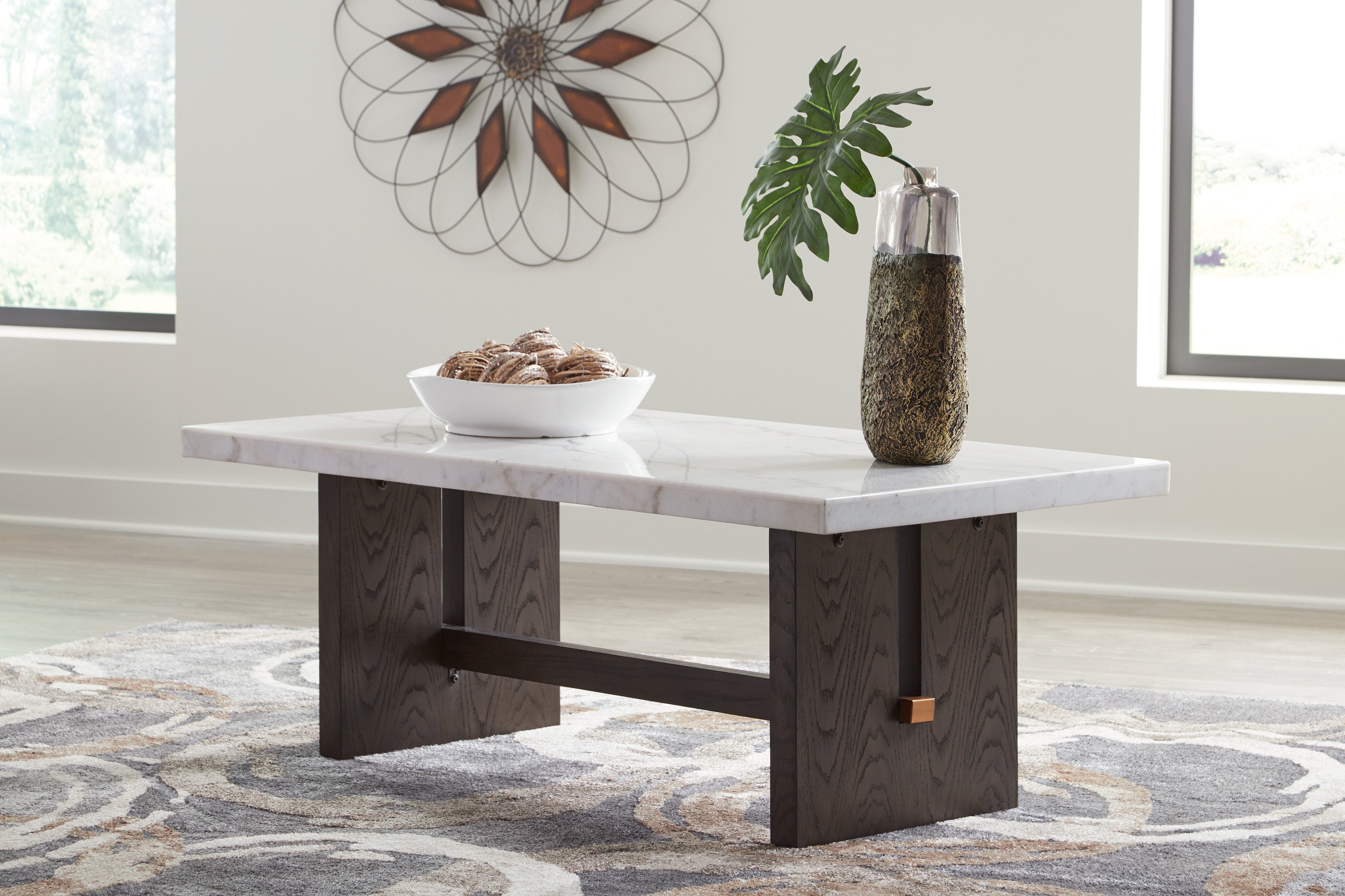 Furniture City Laplace - Ashley Furniture - Burkhaus Coffee Table - Rectangular Cocktail Table - T779-1