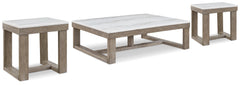 Furniture City Laplace - Ashley Furniture - Loyaska Coffee Table and 2 End Tables - Coffee Table and 2 End Tables - T789T1