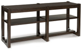 Furniture City Laplace - Ashley Furniture - Breckington Sofa Table - Sofa Table / Dark Brown - T856-4