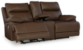Furniture City Laplace - Ashley Furniture - VonRyan Power Reclining Loveseat - PWR REC Loveseat/CON/ADJ HDRST / Tobacco - U1040018