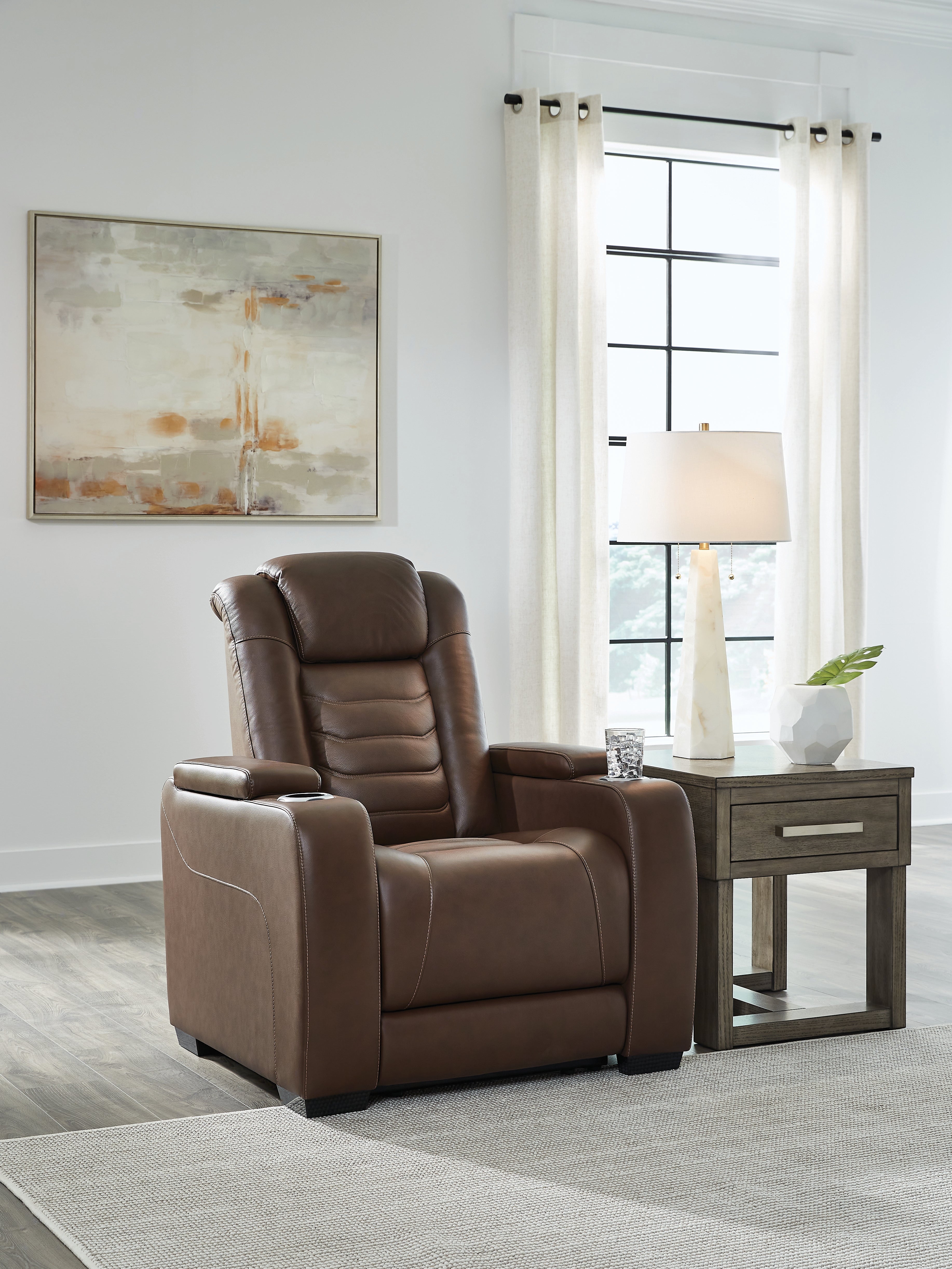 Furniture City Laplace - Ashley Furniture - High Impact Power Recliner - PWR Recliner/ADJ Headrest - U1060113