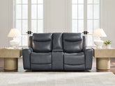 Furniture City Laplace - Ashley Furniture - Next Move Power Reclining Loveseat - PWR REC Loveseat/CON/ADJ HDRST - PCU1210018
