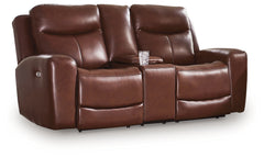 Next Move Power Reclining Loveseat with Console