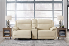 Furniture City Laplace - Ashley Furniture - Double Deal 3-Piece Power Reclining Loveseat Sectional with Console - 3-Piece Power Reclining Loveseat Sectional with Console - U13001S4