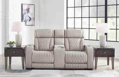 Furniture City Laplace - Ashley Furniture - Boyington Power Reclining Loveseat with Console - PWR REC Loveseat/CON/ADJ HDRST - U2710518