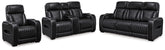 Furniture City Laplace - Ashley Furniture - Boyington Power Reclining Sofa, Loveseat and Recliner - Power Reclining Sofa, Loveseat and Recliner / Gray - U27105U2