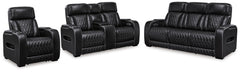 Furniture City Laplace - Ashley Furniture - Boyington Power Reclining Sofa, Loveseat and Recliner - Power Reclining Sofa, Loveseat and Recliner / Gray - U27105U2