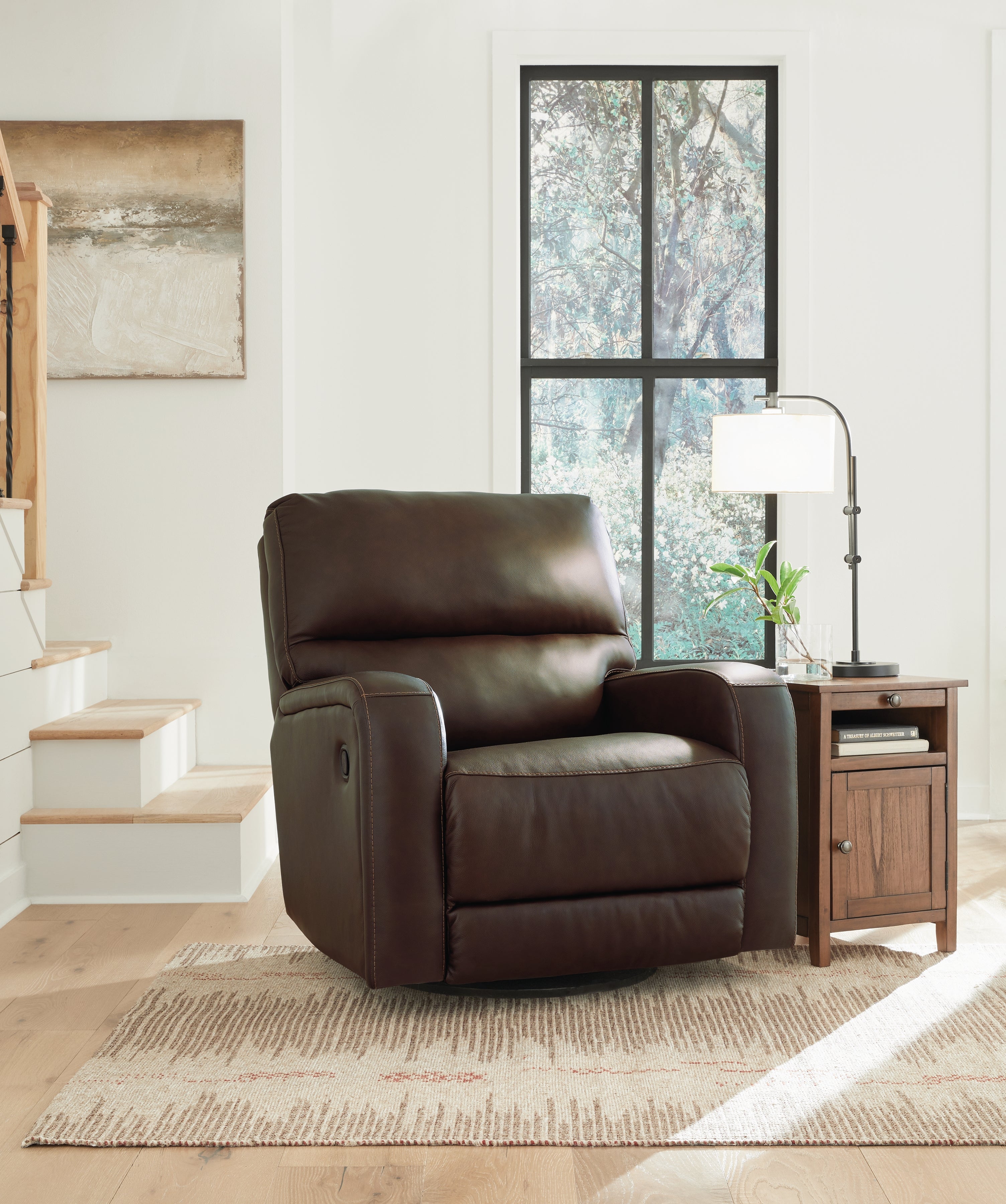 Furniture City Laplace - Ashley Furniture - Emberla Swivel Glider Recliner - Swivel Glider Recliner - U4480561