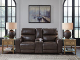 Furniture City Laplace - Ashley Furniture - Crossplex Power Reclining Loveseat with Console - PWR REC Loveseat/CON/ADJ HDRST - PCU6450618
