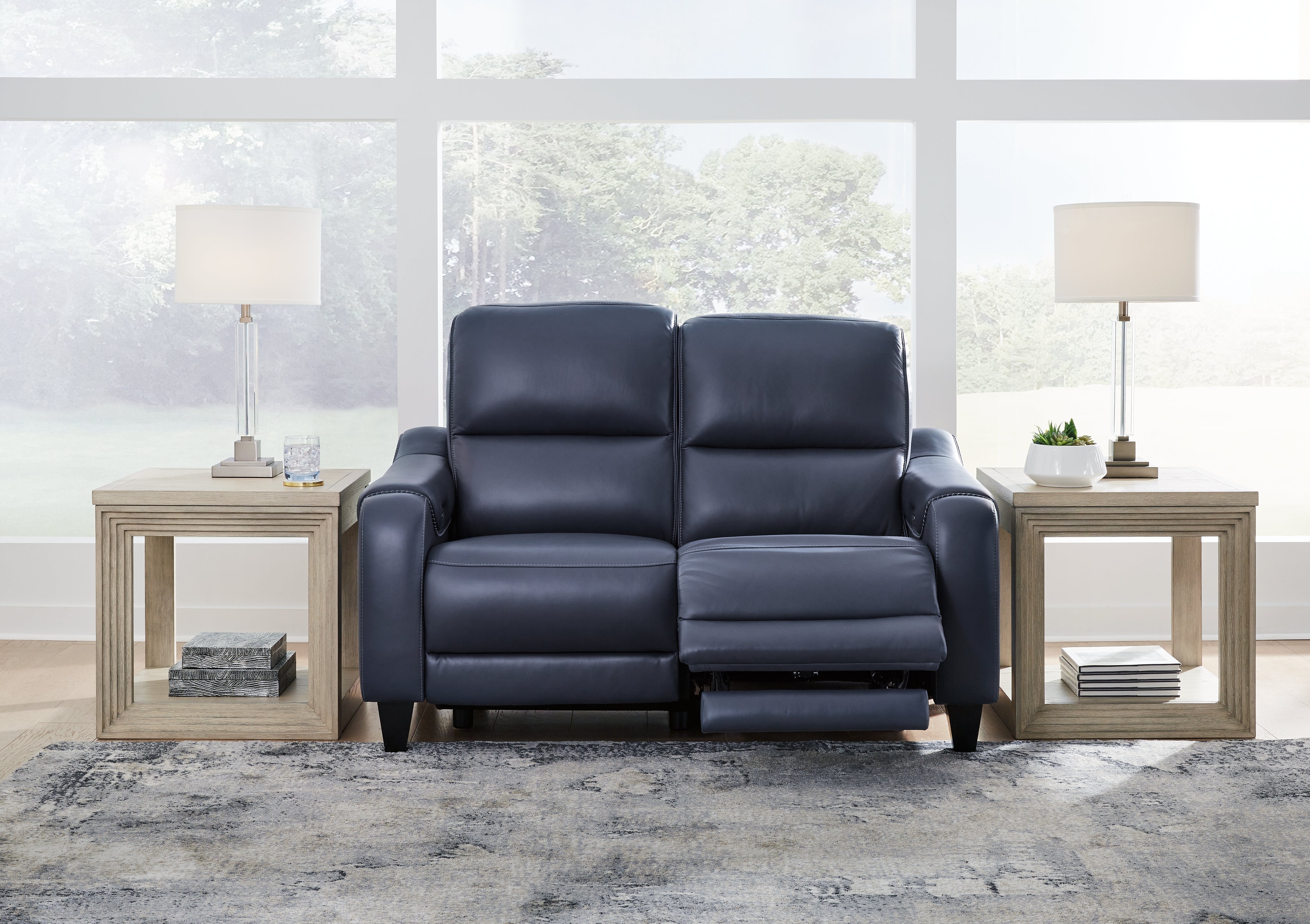 Furniture City Laplace - Ashley Furniture - Mercomatic Power Reclining Loveseat - PWR REC Loveseat/ADJ Headrest - U7531114