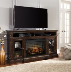 Furniture City Laplace - Ashley Furniture - Roddinton 72" TV Stand with Electric Fireplace - 72" TV Stand with Electric Fireplace - W701W8