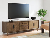 Furniture City Laplace - Ashley Furniture - Roanhowe 85" TV Stand - 85" - W769-68