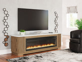 Furniture City Laplace - Ashley Furniture - Camdill 80" TV Stand with Electric Fireplace - 80" TV Stand with Electric Fireplace - W808W1
