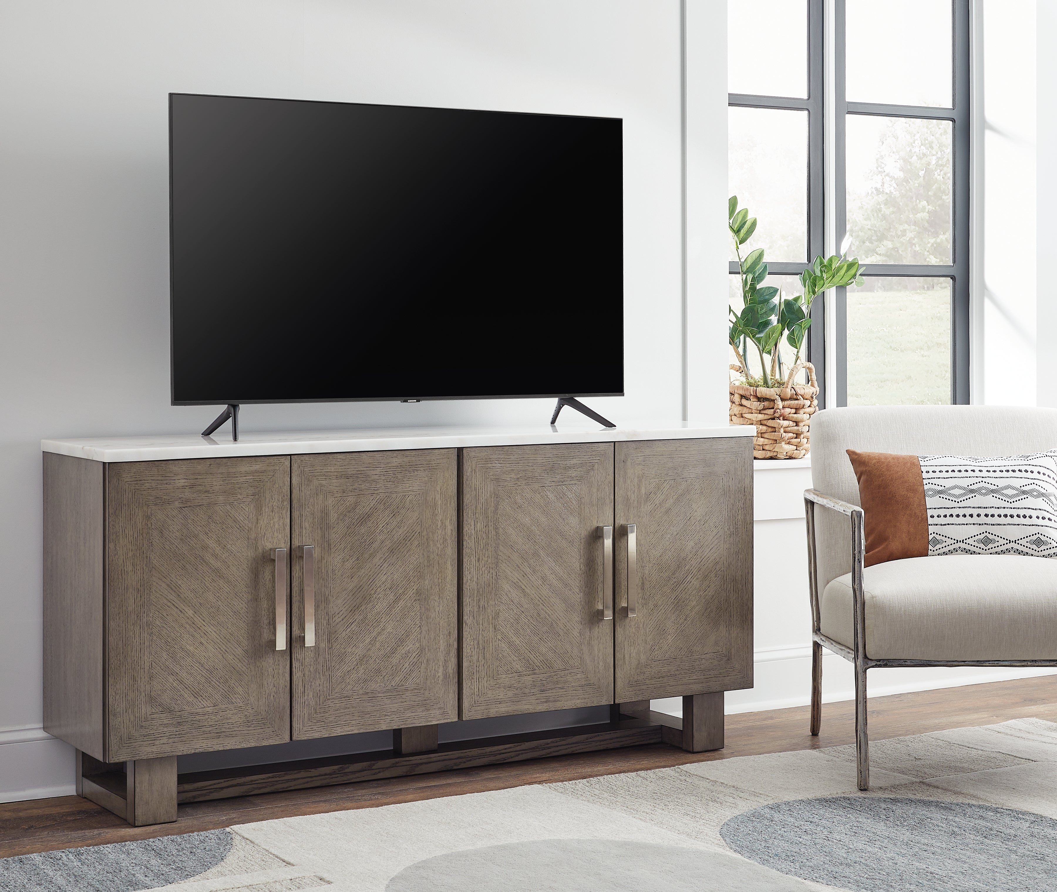 Furniture City Laplace - Ashley Furniture - Loyaska 68" TV Stand - 68" - W854-68