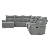 Tesoro - Modular Reclining Sectional With Left Chaise
