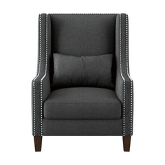 Keller - Accent Chair - Dark Gray