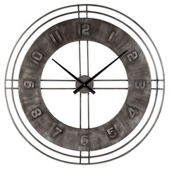 Ana Sofia - Wall Clock - Antique Gray