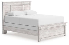 Makidern - Queen Panel Bed - Whitewash